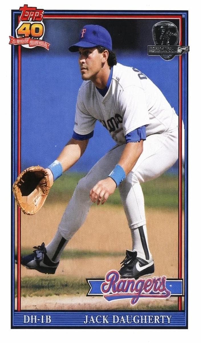 Jack Daugherty 1991 topps O-Pee-Chee
