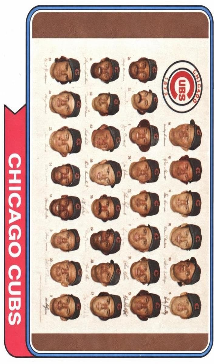 Chicago Cubs 1974 topps Topps