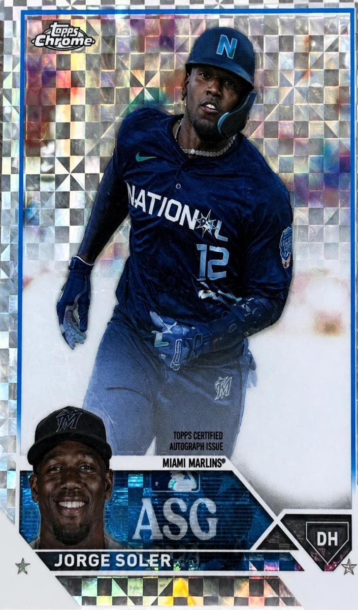 Jorge Soler 2023 topps Topps Chrome Update