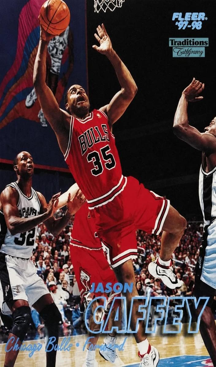 Jason Caffey 1997 fleer Fleer