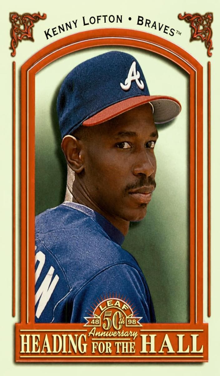 Kenny Lofton 1998 leaf Leaf