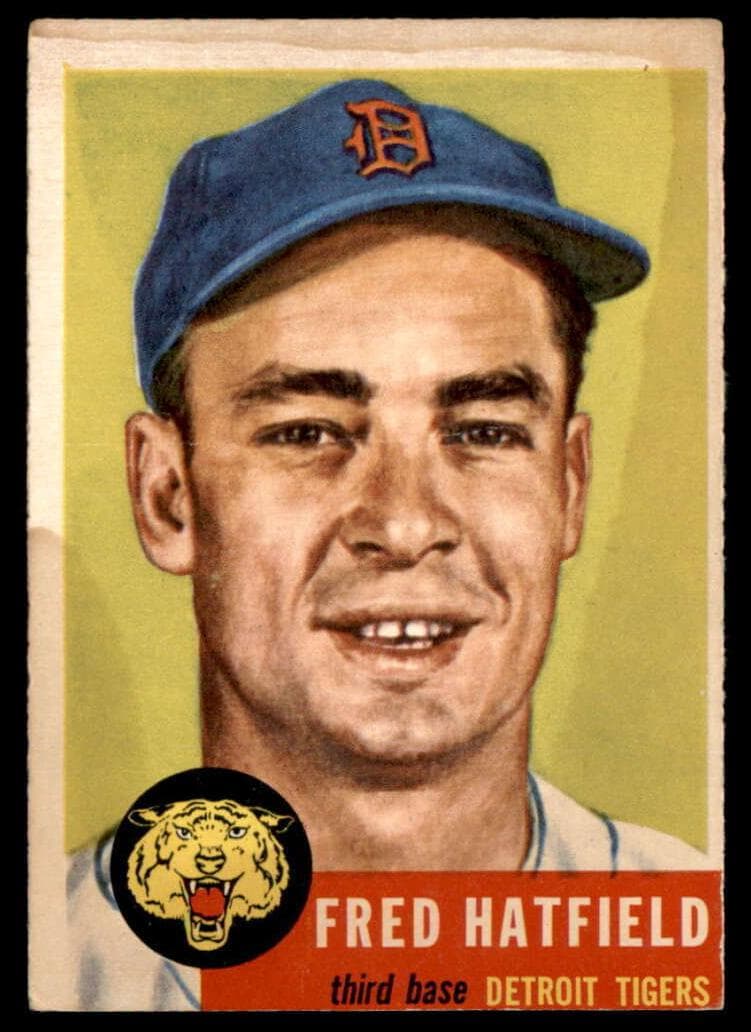 Fred Hatfield 1953 topps Topps