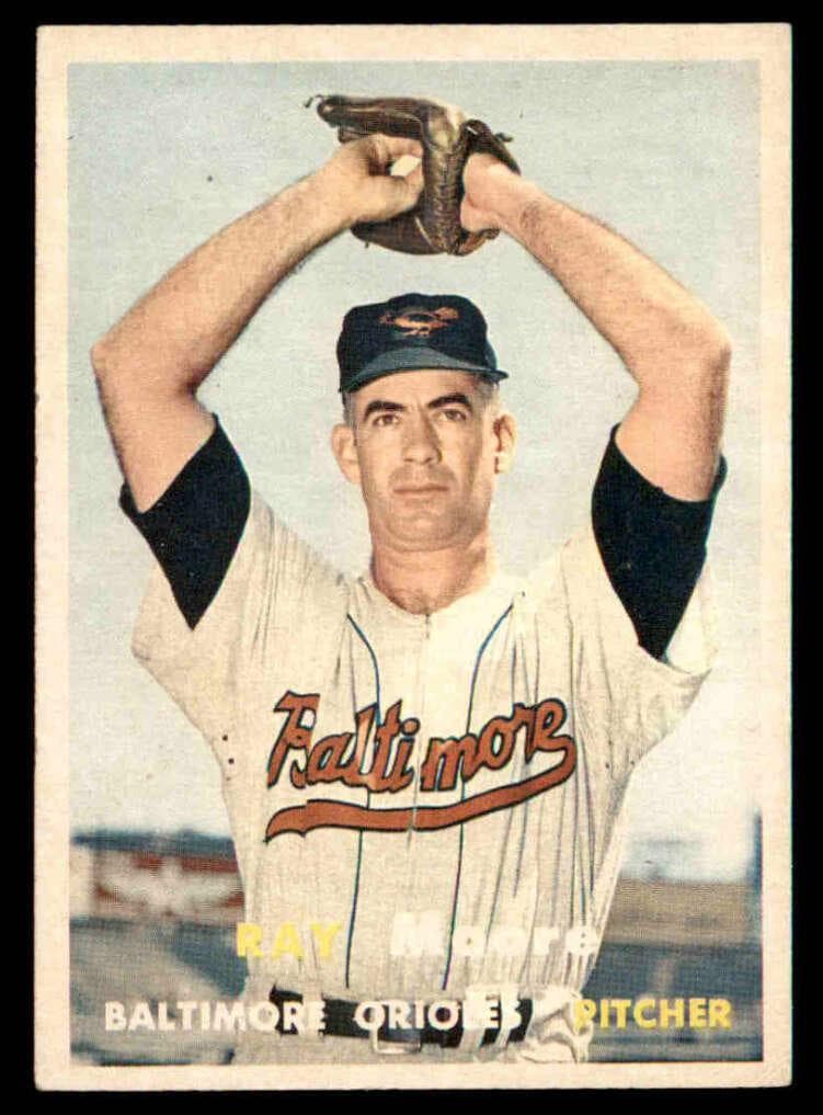 Ray Moore 1957 topps Topps