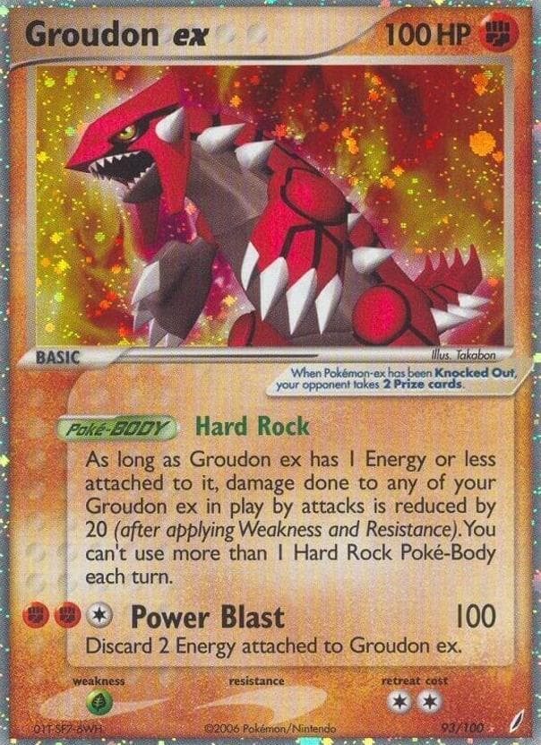 Groudon EX #93