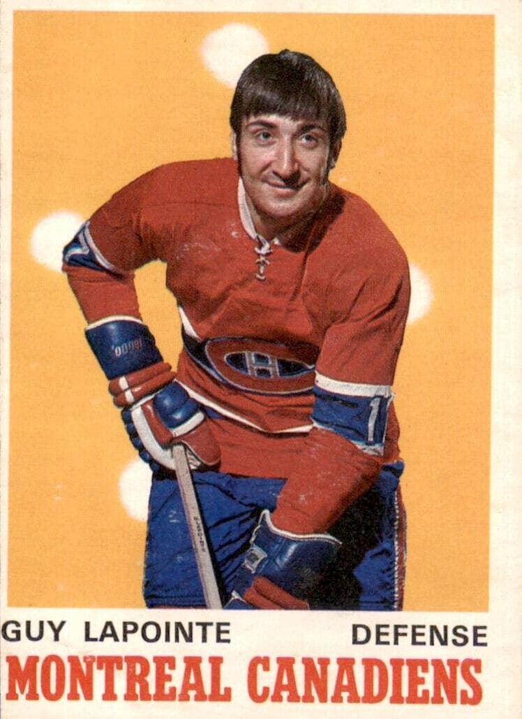 Guy Lapointe 1970 topps O-Pee-Chee