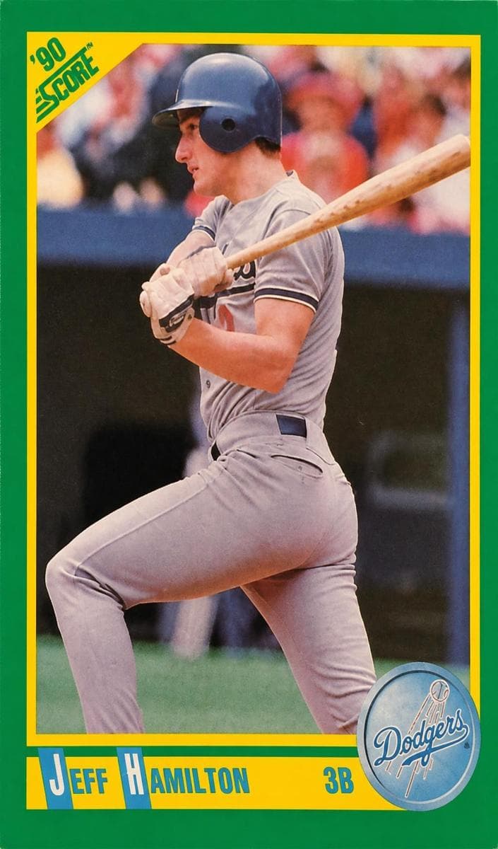 Jeff Hamilton trading card