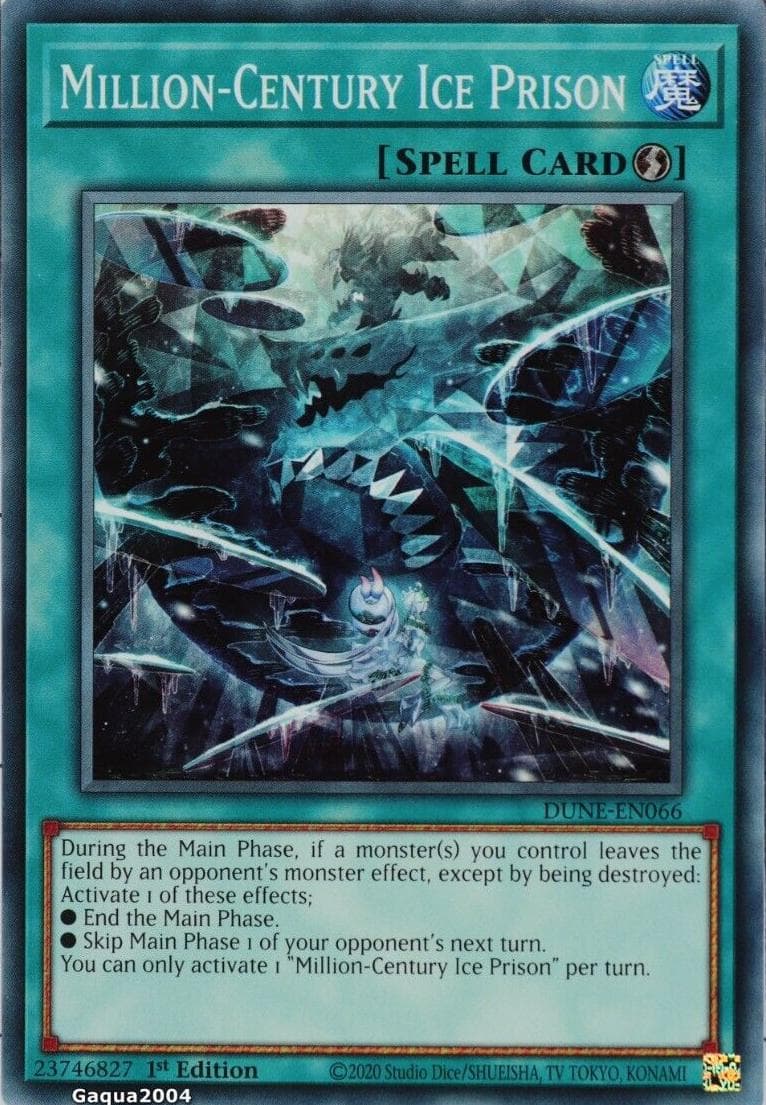 Million-Century Ice Prison 2023 Yu-Gi-Oh!