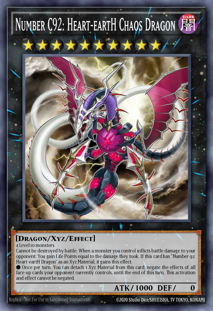 Number C92: Heart-eartH Chaos Dragon #BLAR-EN069