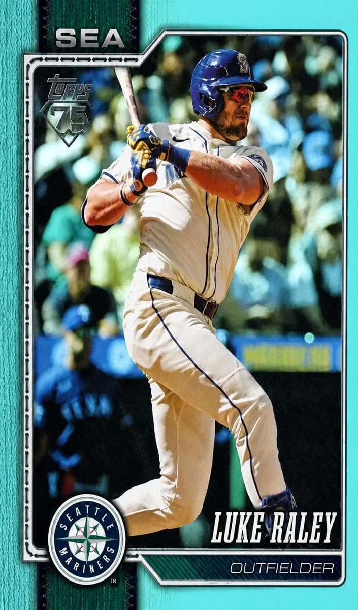 Luke Raley 2026 topps Topps