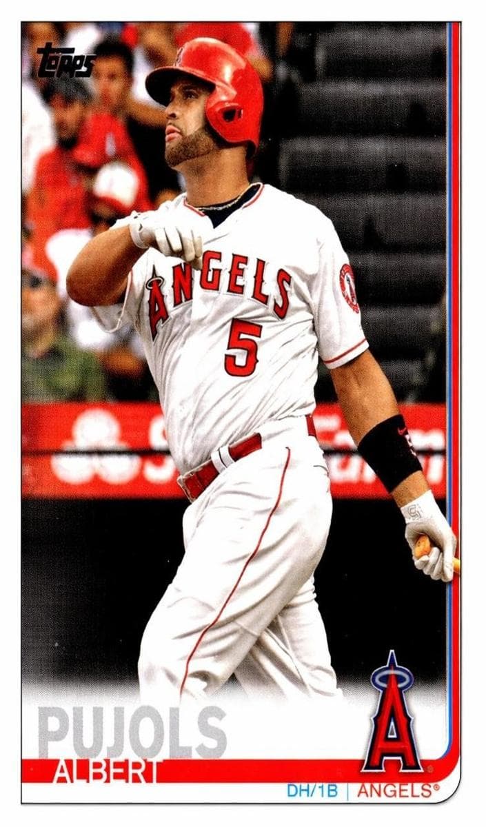 Albert Pujols 2019 topps Topps