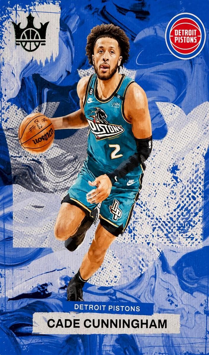 Cade Cunningham 2023 panini Donruss