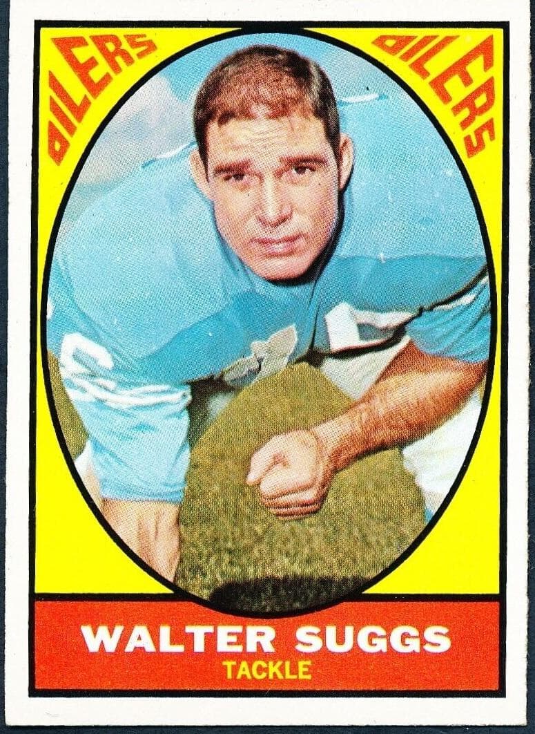 Walt Suggs 1967 topps