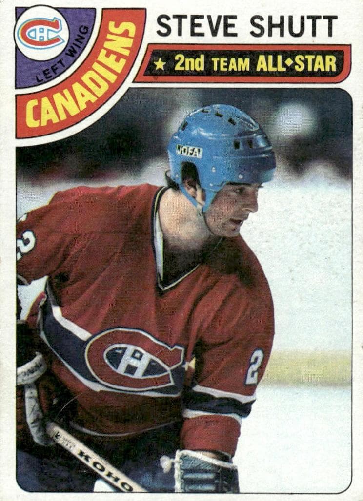 Steve Shutt 1978 topps Topps