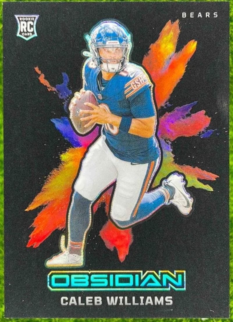 Caleb Williams trading card