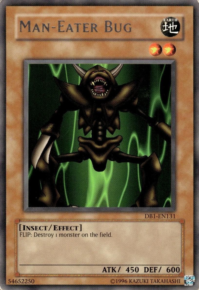 Man-Eater Bug 2004 Yu-Gi-Oh! Dark Beginning 1