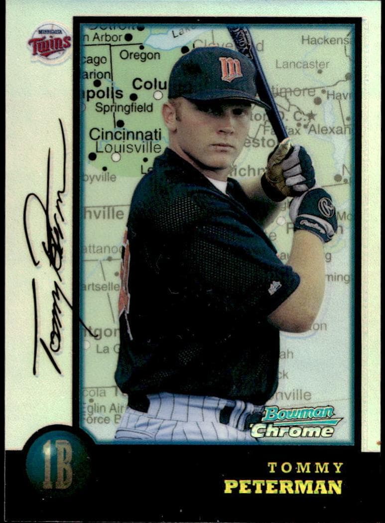 Tommy Peterman 1998 bowman