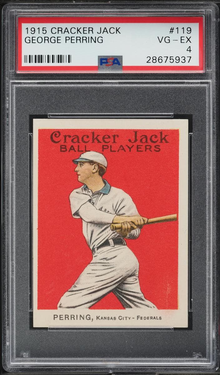 George Perring 1915 unknown Cracker Jack