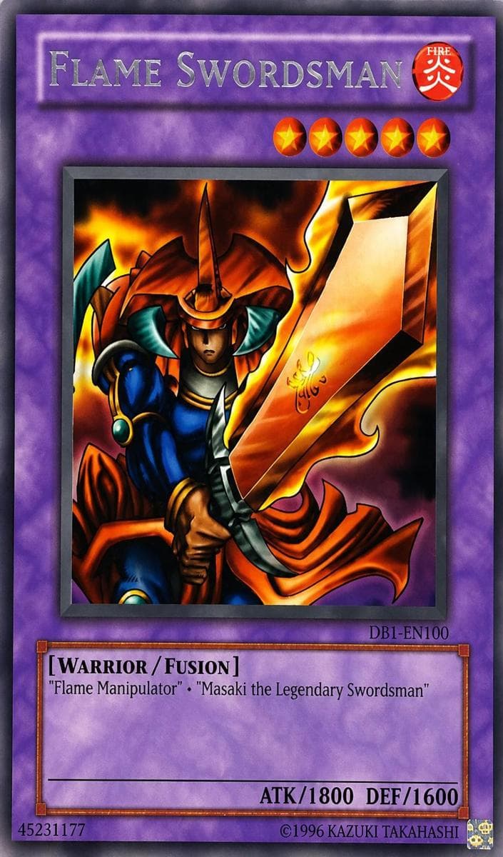 Flame Swordsman 2004 Yu-Gi-Oh! Dark Beginning 1