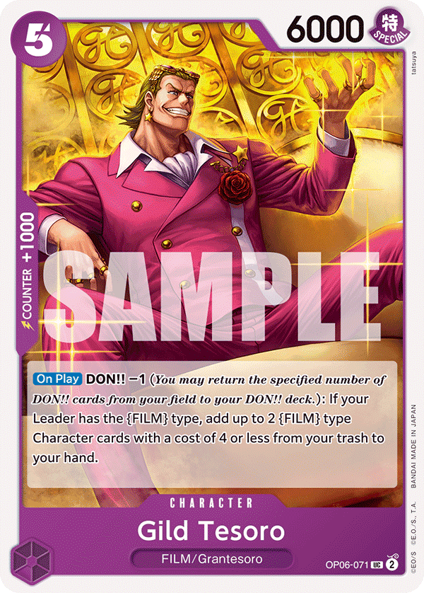 Gild Tesoro 2024 One Piece Wings of the Captain