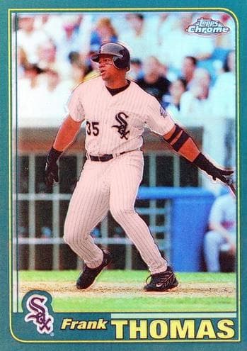 Frank Thomas 2001 topps Topps Chrome