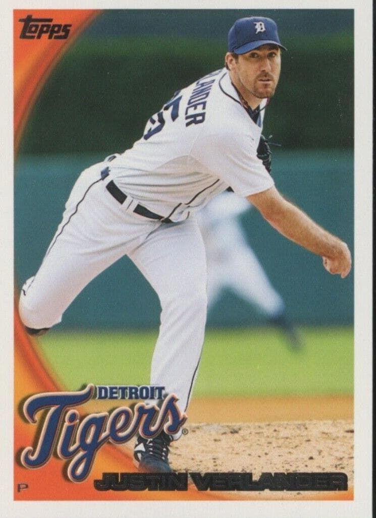 Justin Verlander 2010 topps