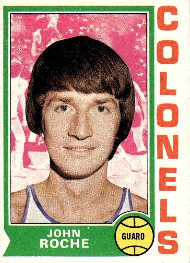 John Roche 1974 topps Topps