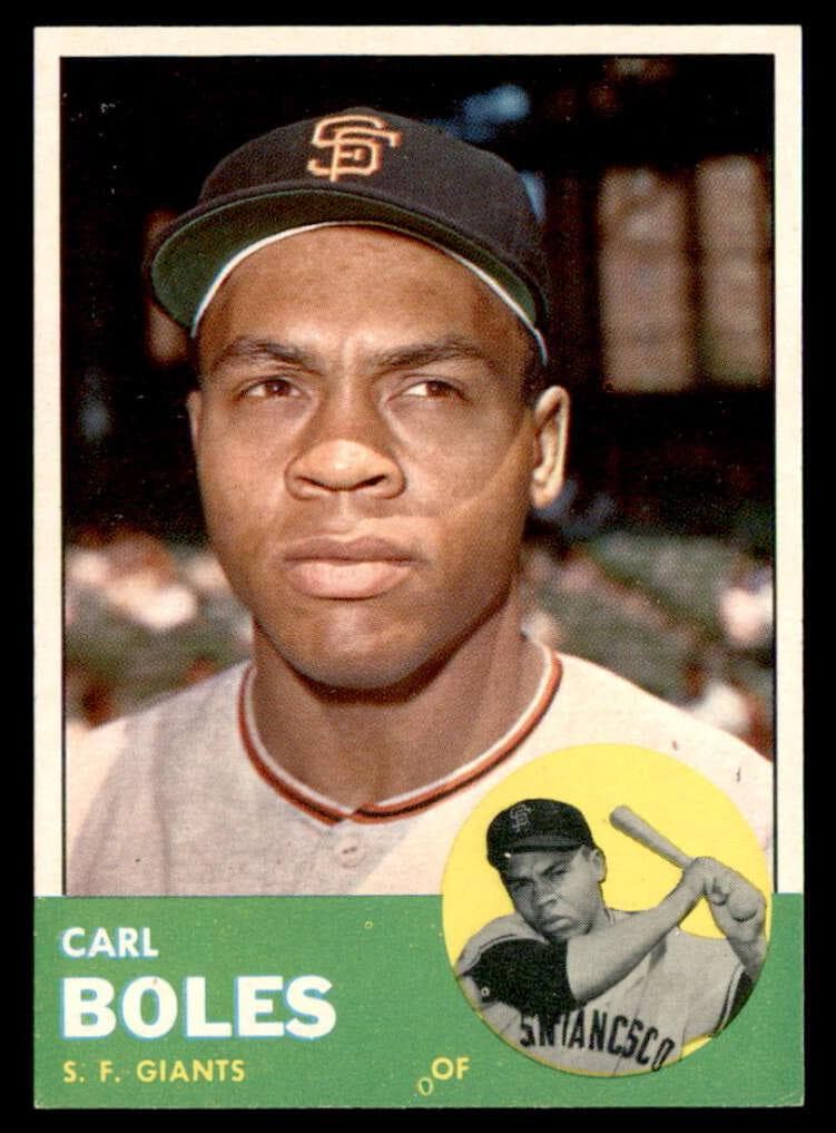 Carl Boles 1963 topps Topps
