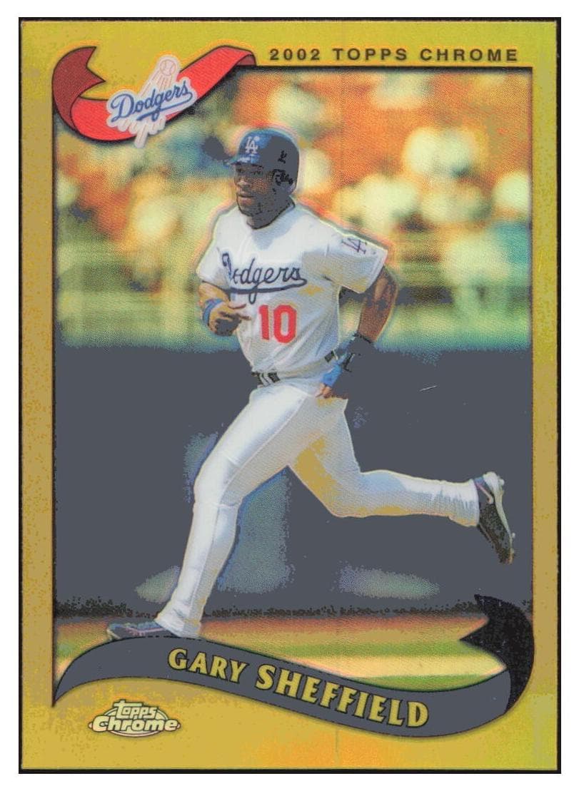Gary Sheffield 2002 topps Topps Chrome