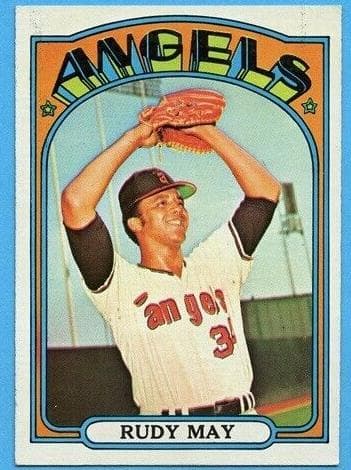 Rudy May 1972 topps