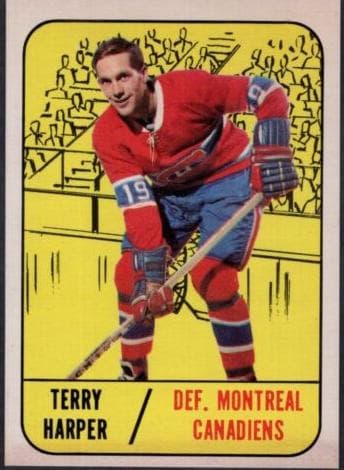 Terry Harper 1967 topps Topps
