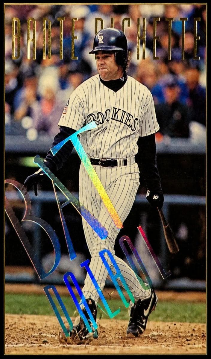 Dante Bichette 1995 leaf Leaf Limited
