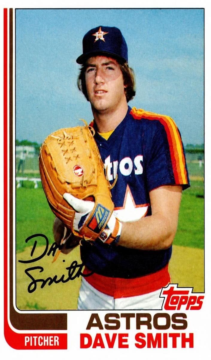 Dave Smith 1982 topps Topps