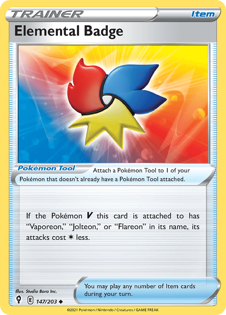 Elemental Badge 2024 Pokemon