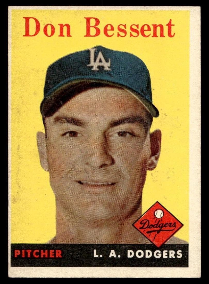 Don Bessent 1958 topps Topps