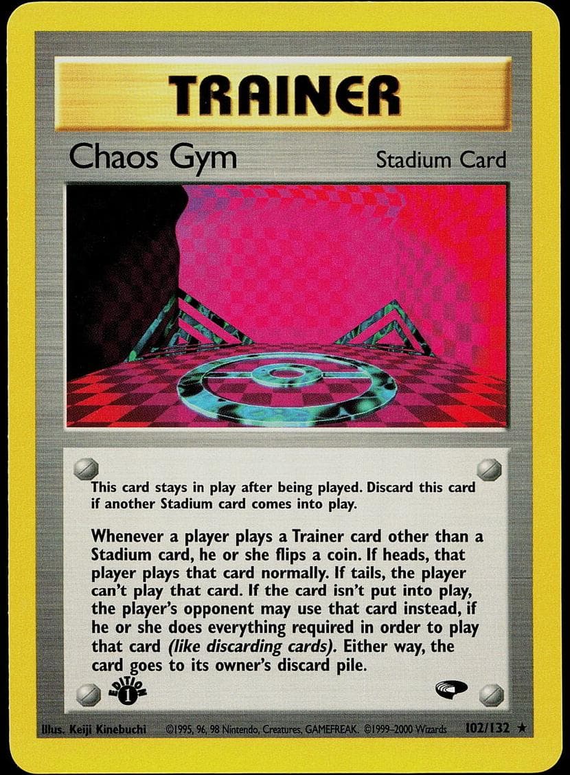 Chaos Gym trading card