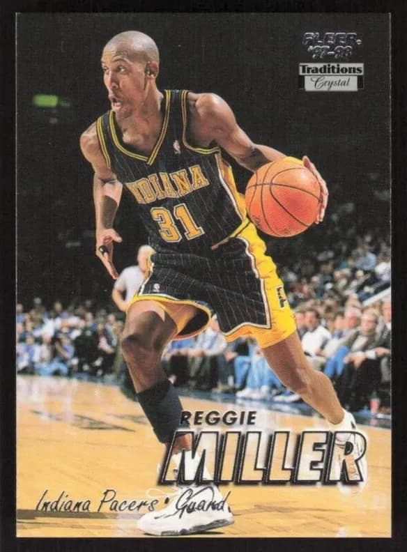 Reggie Miller 1997 fleer Fleer