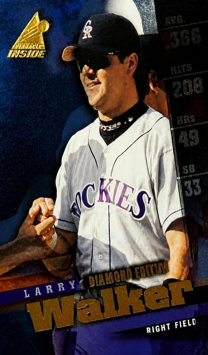 Larry Walker 1998 unknown Pinnacle Inside