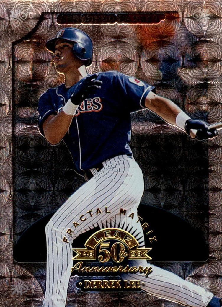 Derrek Lee 1998 leaf Leaf