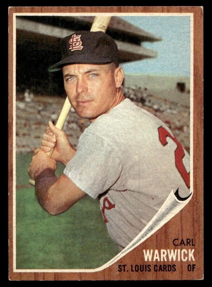 Carl Warwick 1962 topps Topps