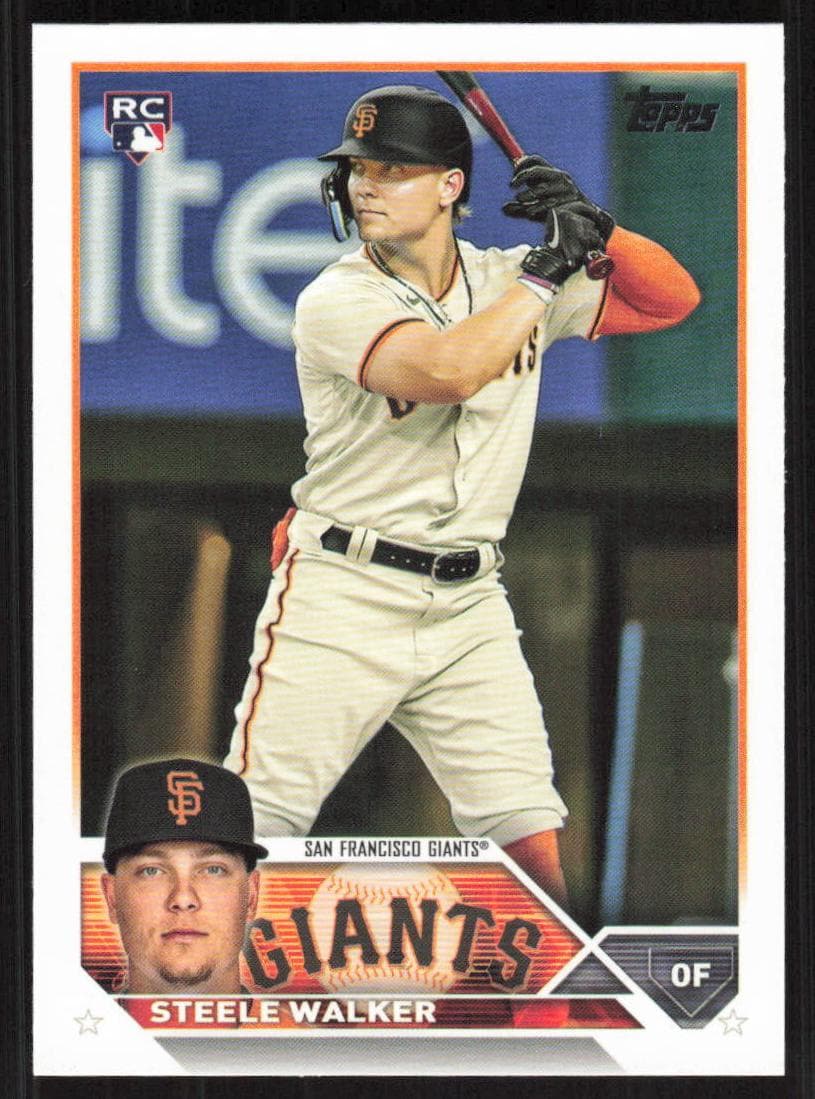 Steele Walker trading card