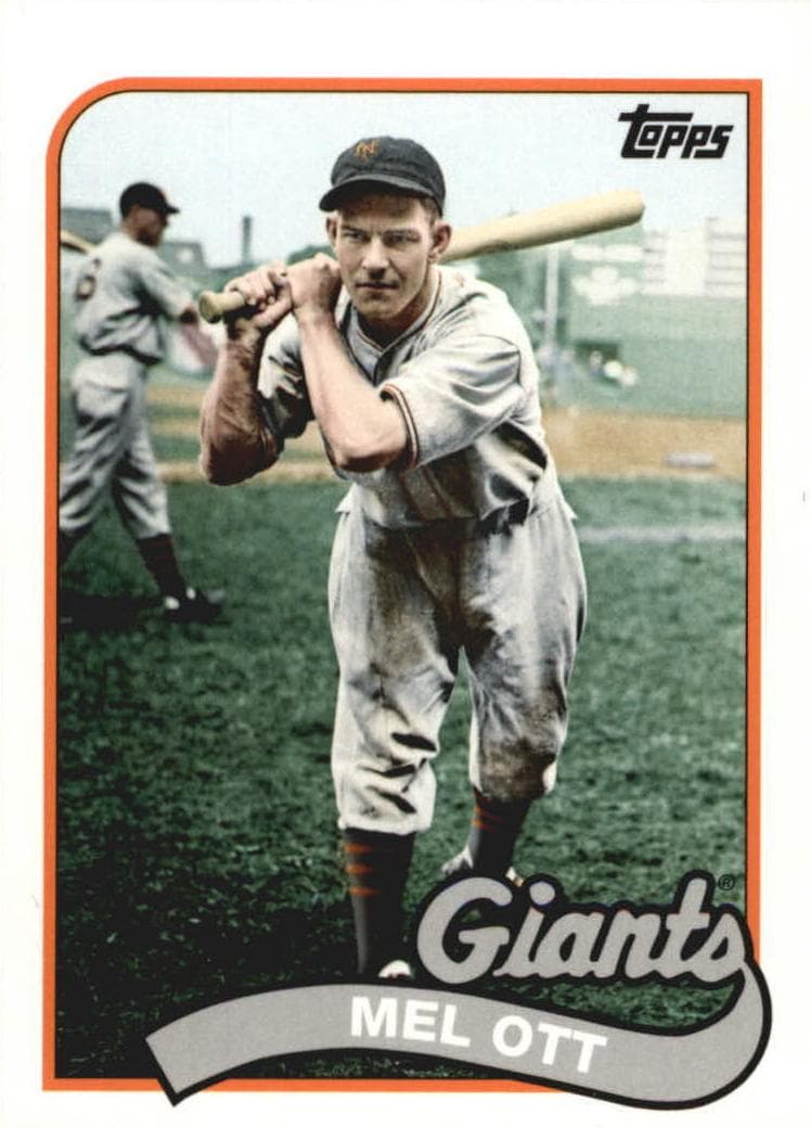 Mel Ott 2010 topps Topps