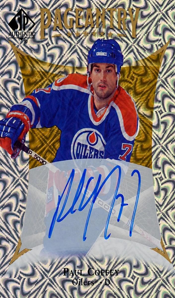Paul Coffey 2021 unknown SP Authentic