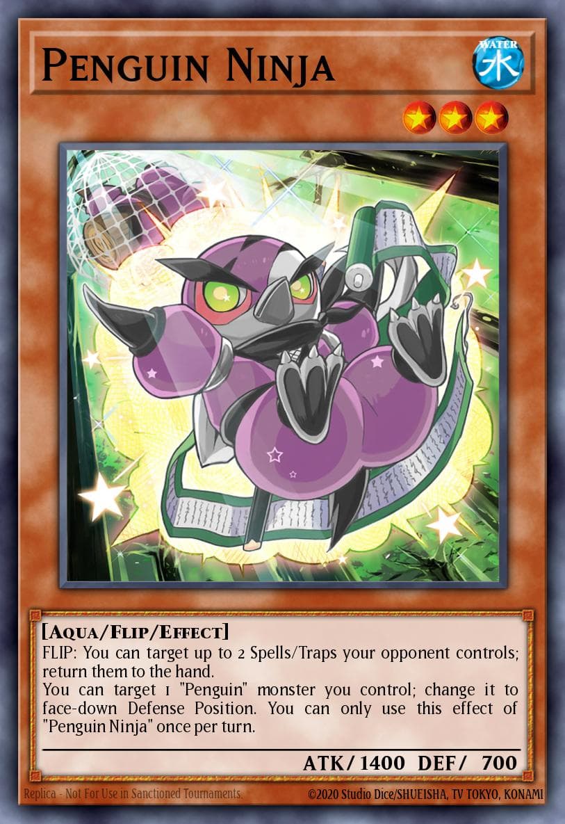 Penguin Ninja 2021 Yu-Gi-Oh! Japanese Burst of Destiny