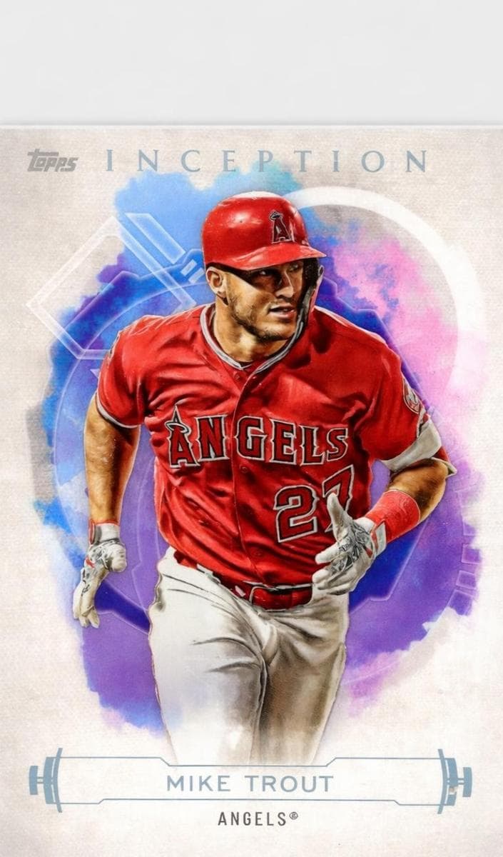Mike Trout 2019 topps