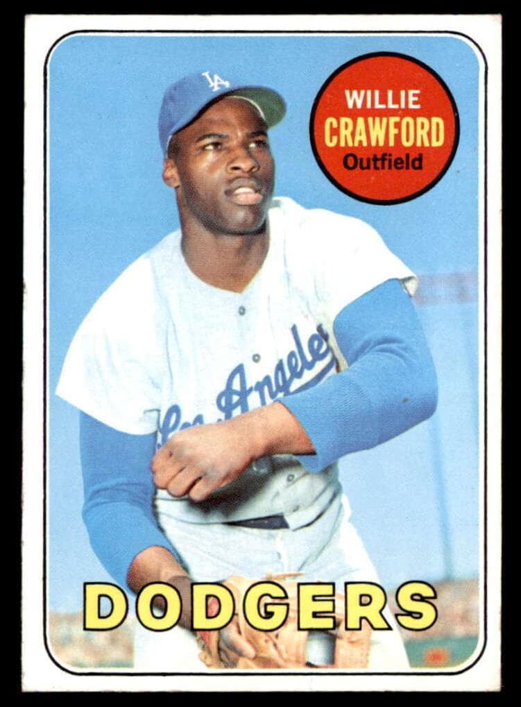 Willie Crawford 1969 topps Topps