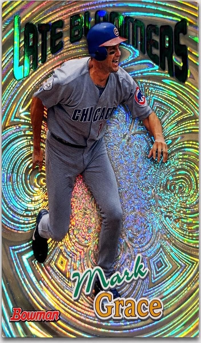 Mark Grace 1999 bowman Late Bloomers