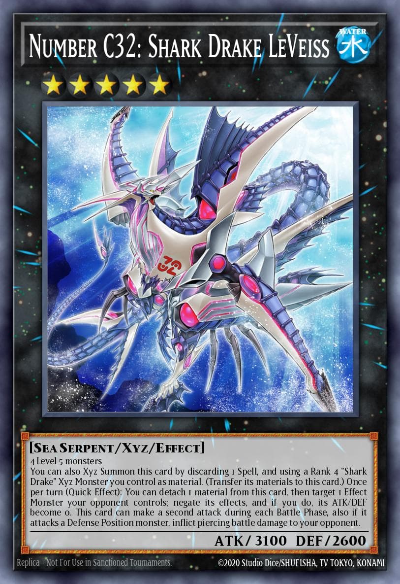 Number C32: Shark Drake LeVeiss #MP25-EN248