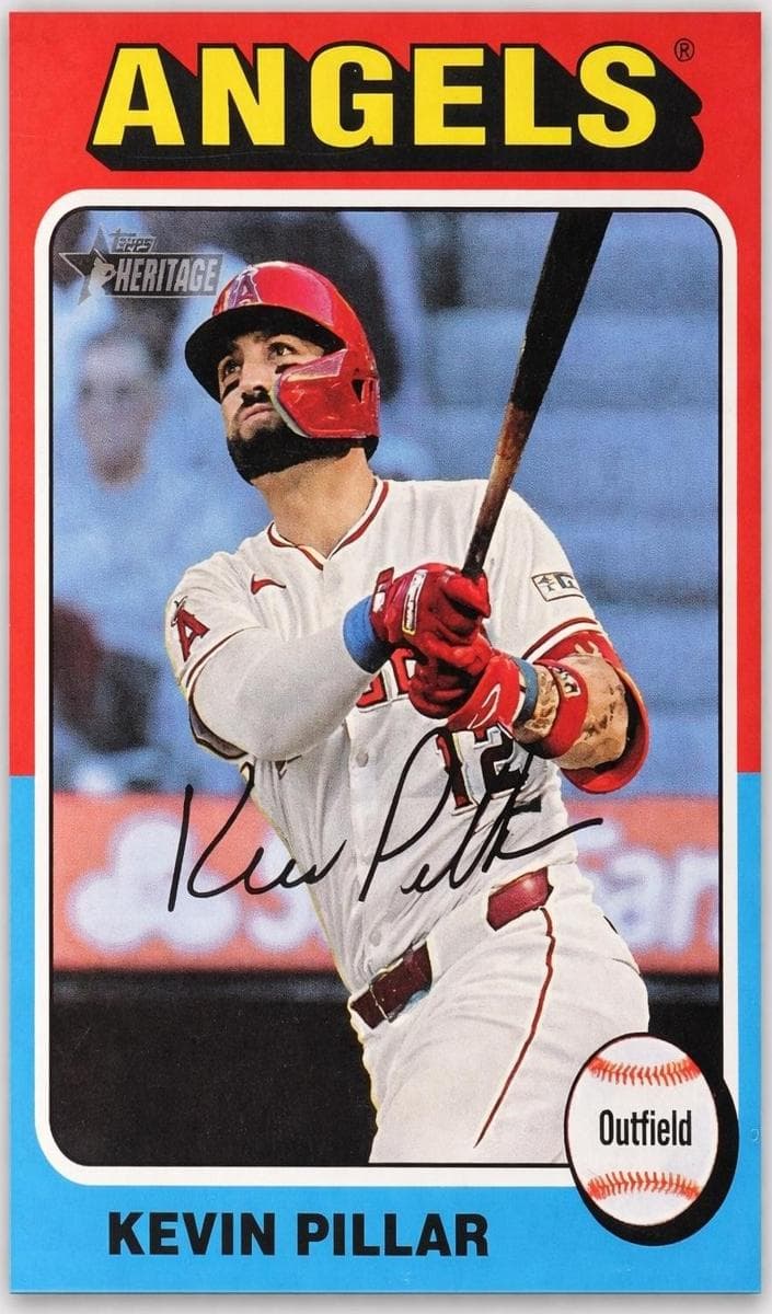 Kevin Pillar trading card