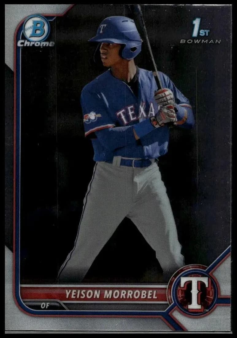Yeison Morrobel trading card