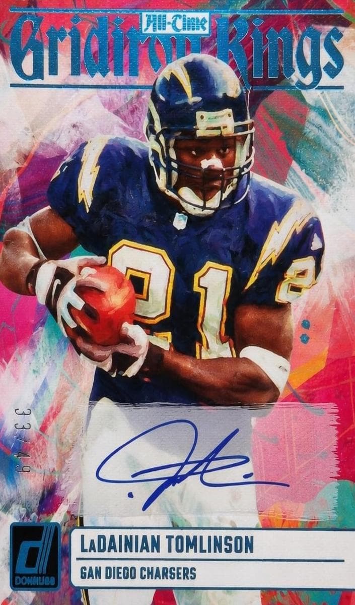 LaDainian Tomlinson 2023 panini Panini Donruss